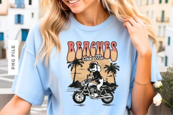 Beaches Love Me: A Sun-Soaked Design for Your Next Project
