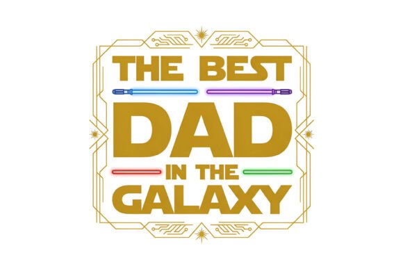 Best Dad Galaxy Shirt Design: A Stellar Tribute for Father's Day