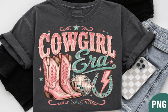 Cowgirl Era Retro Western PNG Design: Unlocking Creative Freedom