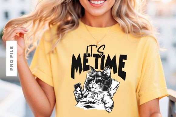 Embrace the Moment with 'It's Me Time' T-Shirt Design