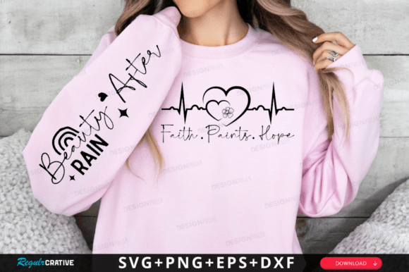 Faith Paints Hope Sleeve Svg: Versatile Design for Creators