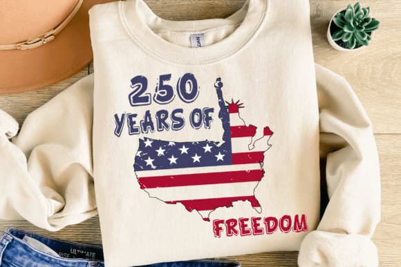 Marking a Milestone: Creative Uses for the USA 250 T-Shirt Design
