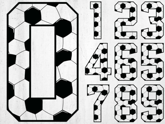 Soccer Numbers SVG: A Designer's Guide to Team Numbers Design