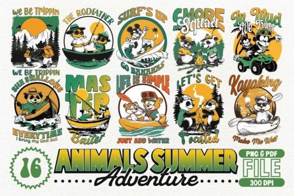 Unleash Creative Energy with the Animals Summer Adventure Bundle